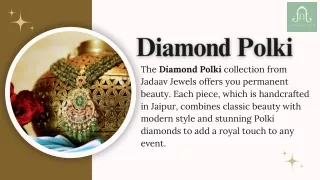 the diamond polki collection from jadaav jewels