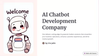 ai chatbot development company