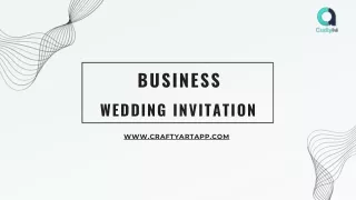 wedding invitation