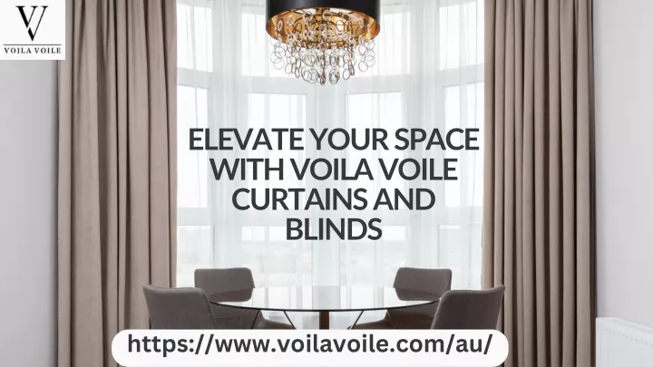 elevate your space with voila voile curtains