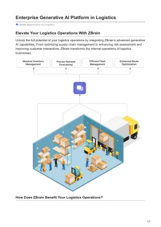 Enterprise Generative AI Platform in Logistics (2)