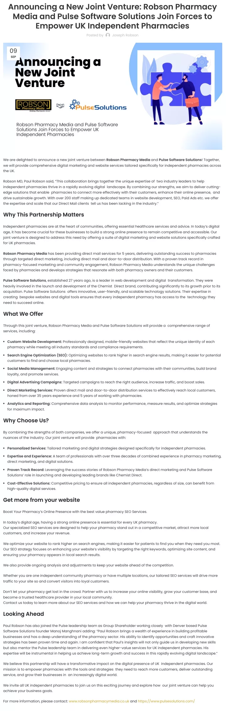 info@robsonpharmacymedia co uk