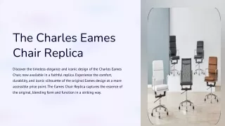 the charles eames chair replica