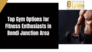 Top Gym Options for Fitness Enthusiasts in Bondi Junction Area