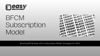 Boosting BFCM Sales with a Subscription Model Strategies for 2024