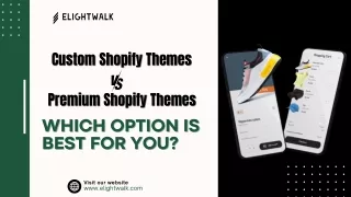 Custom Shopify Themes vs. Premium Shopify Themes: Which Option is Best for You?