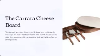 cheese board with tools