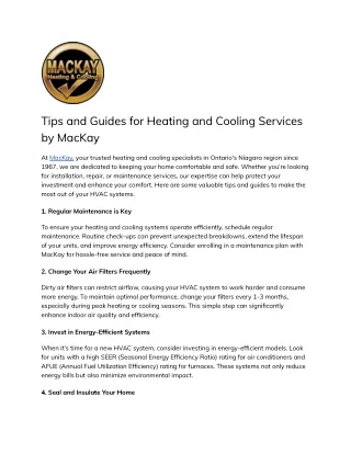 Understanding Your HVAC System