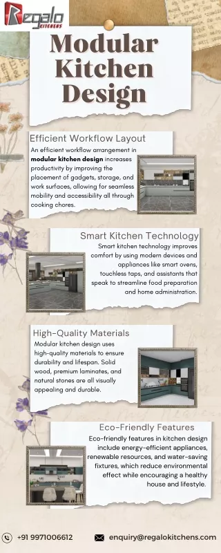 modular kitchen design