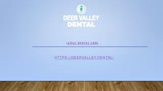 Deer Valley Custom dental guard Leduc