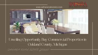 Unveiling Opportunity Buy Commercial Properties in Oakland County, Michigan