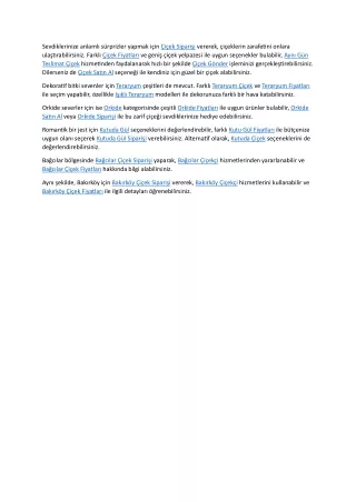 sevdiklerinize anlaml s rprizler yapmak