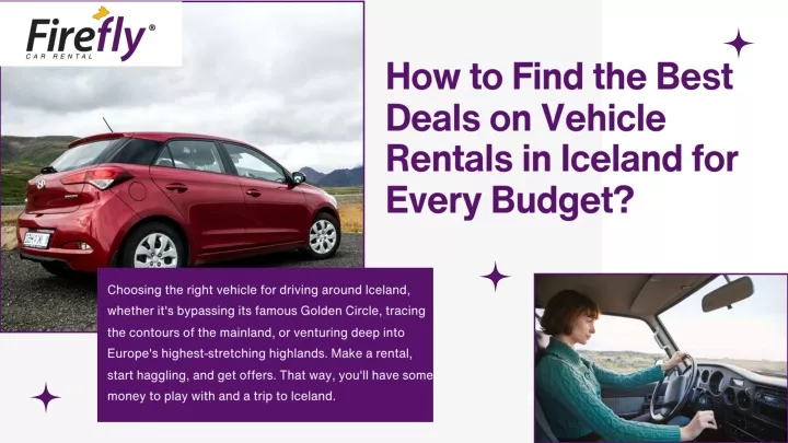 how to find the best deals on vehicle rentals