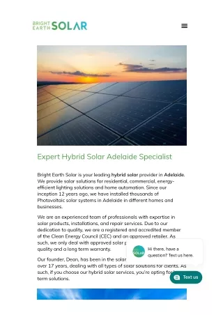 hybrid solar adelaide