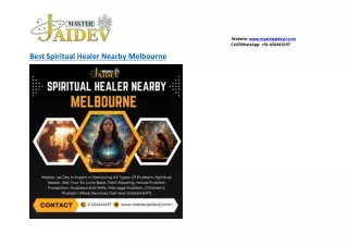 Best Spiritual Healer Nearby Melbourne