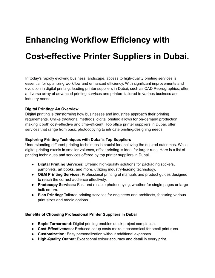 enhancing workflow efficiency with