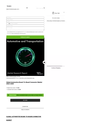 mobilityforesights.comproductautomotive-board-to-board-connector-market