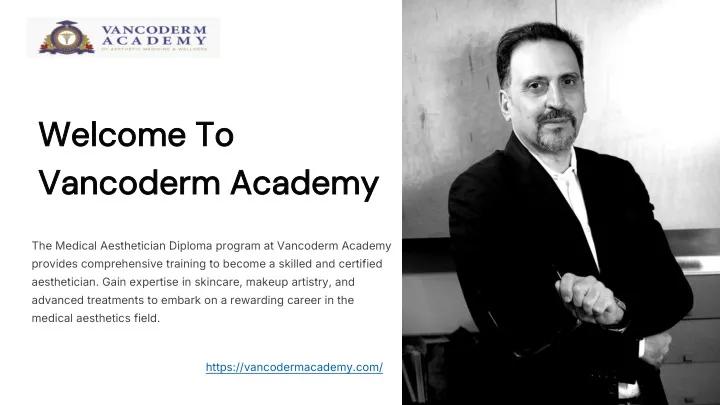 welcome to vancoderm academy