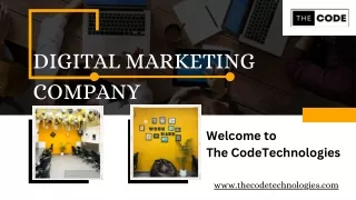 Best Digital Marketing Company | The Code Technologies