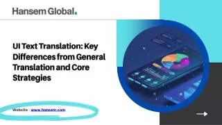 UI Text Translation: Key Differences from General Translation and Core Strategie