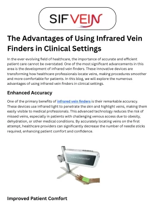 vein finder machine