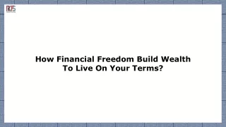 The Ultimate Guide to Financial Freedom From Debt to Wealth