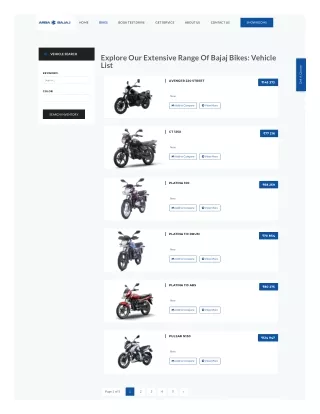 Amba Bajaj Bikes - Bajaj New Bike in Bangalore  Best Two Wheeler Bikes