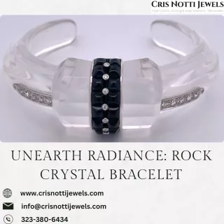 Unearth Radiance Rock Crystal Bracelet