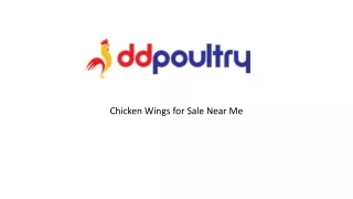 D&D Poultry- Chicken Wings for sale near me