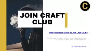 Join Craft Club: Host an Event & Spark Creativity!