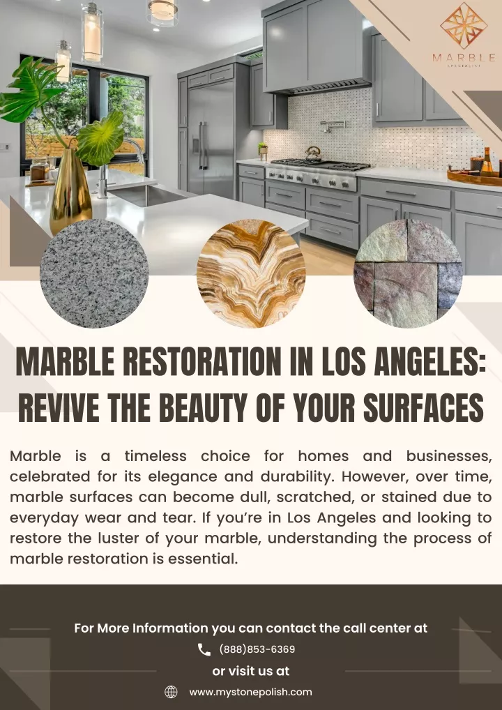 marble restoration in los angeles revive