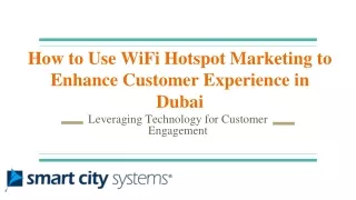 Wifi Hotspot Marketing Dubai | Public & Social Wifi Hotspot Solution Dubai