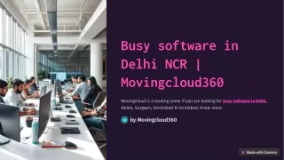 busy software in delhi ncr movingcloud360