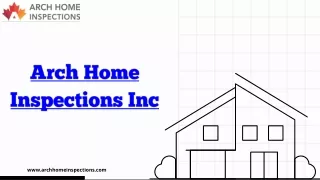 arch home inspections inc