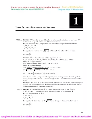 Solution Manual University Physics with Modern Physics 15th edition in SI Units by Young & Freedman