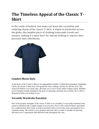 t shirt