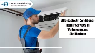 Affordable Air Conditioner Repair Services in Wollongong and Shellharbour