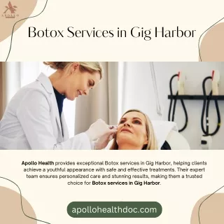 Botox Services in Gig Harbor