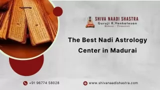 Best Nadi Astrology Center in Madurai