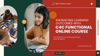 Enhancing Learning Outcomes with C4C Functional Online Course