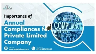 Importance of Annual Compliances for Private Limited Company