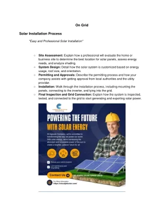 Solar roof top