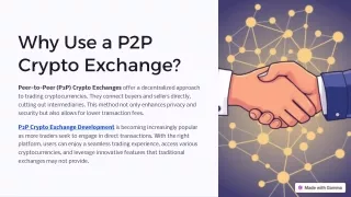 Why Use a P2P Crypto Exchange