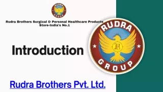 rudra brothers surgical personal healthcare