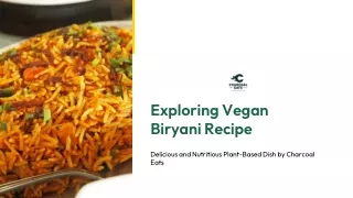 Vegan Biryani: A Flavorful Plant-Based Delight