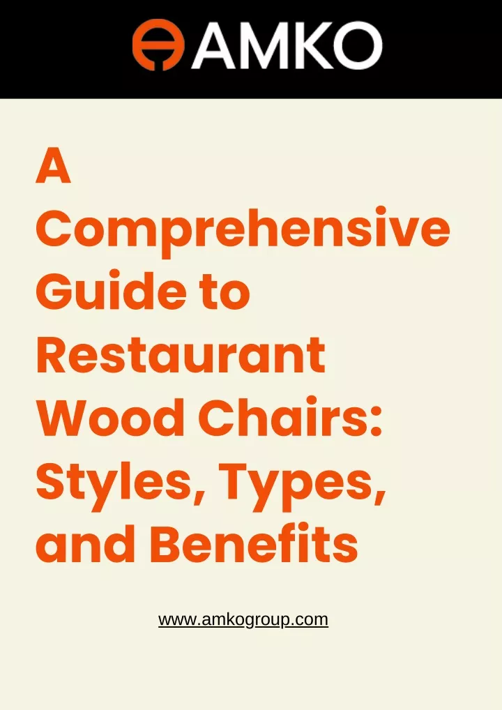 a comprehensive guide to restaurant wood chairs