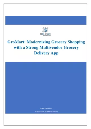 gromart modernizing grocery shopping with