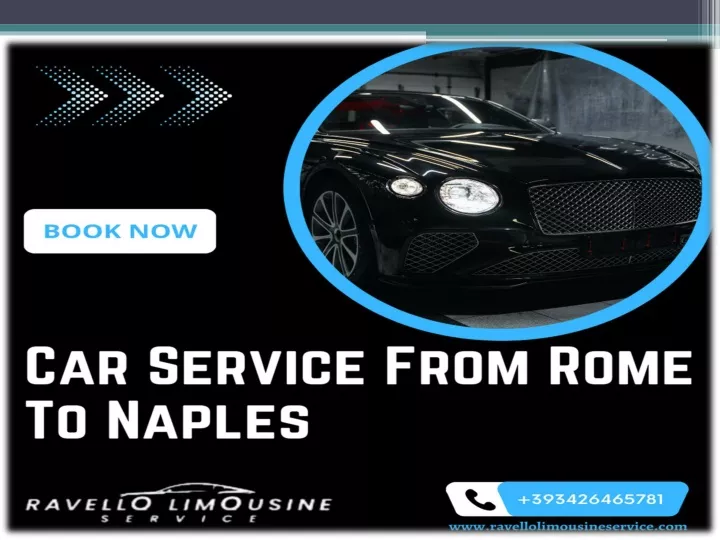 hassle free car service from rome to naples