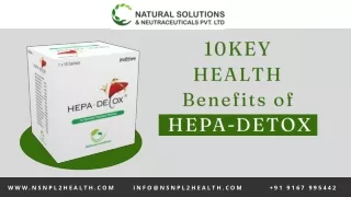 10 Key Health Benefits of Hepa Detox