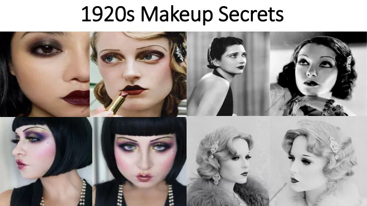 1920s makeup secrets